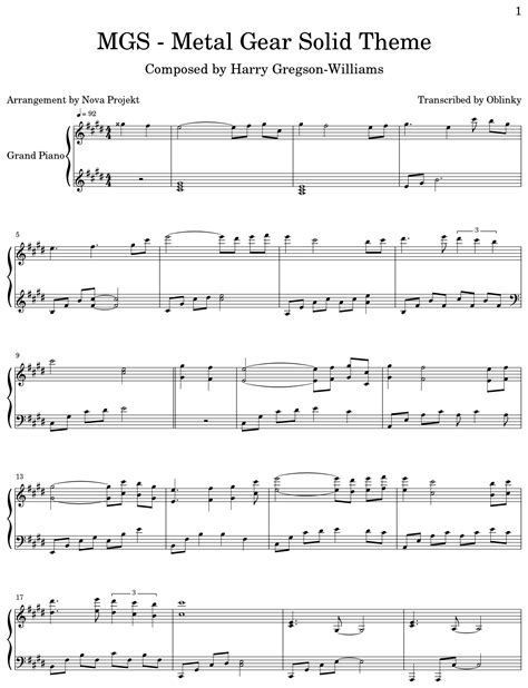 metal gear solid theme piano sheet|Theme – Metal Gear Solid Metal Gear Solid Game .